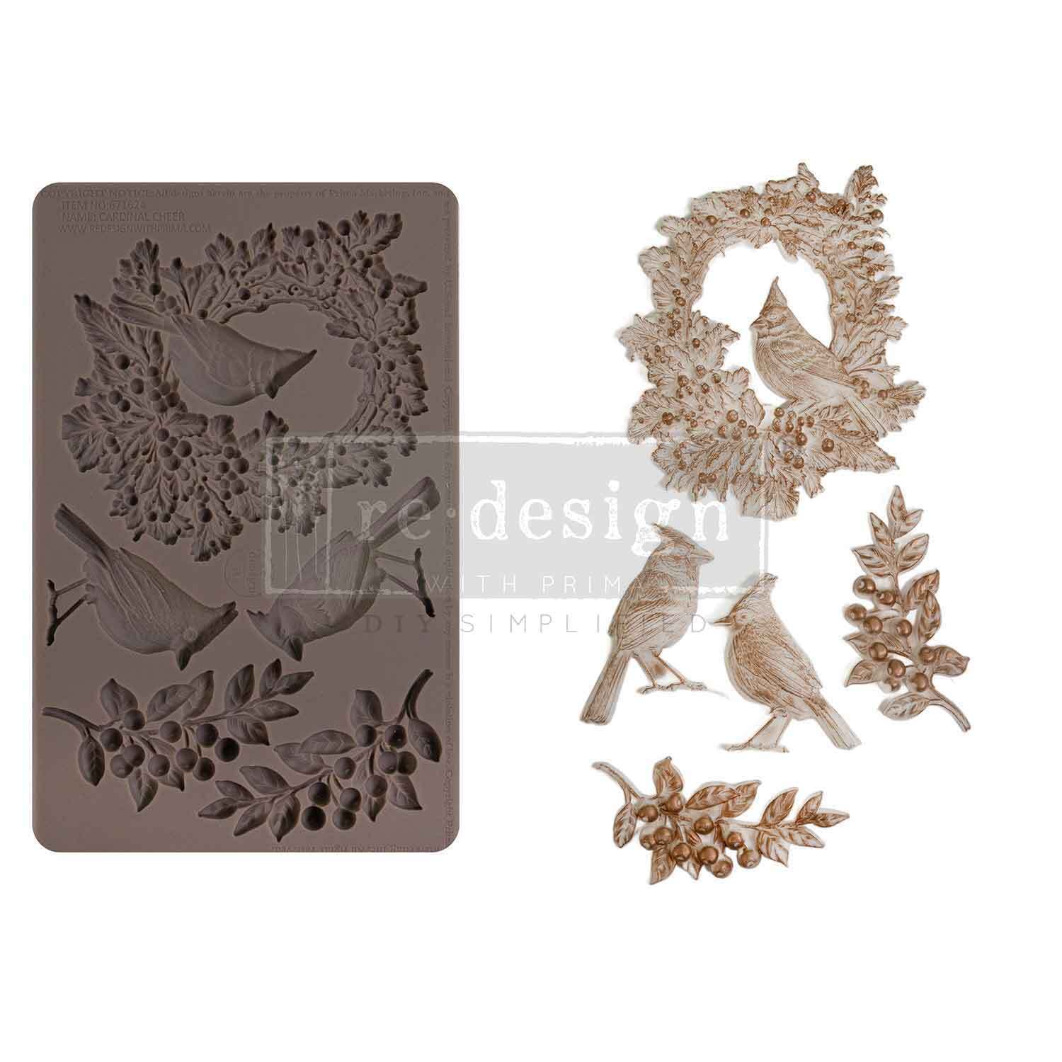 [655350671624] Decor Moulds® - Cardinal Cheer