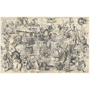 Decoupage Decor Tissue Paper - Dreaming in Wonderland