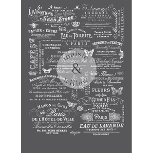 Maisie &amp; Willow Transfers - Delightful Labels - 3 sheets, total design size 40,64 cm x 58,42 cm, Rub-on
