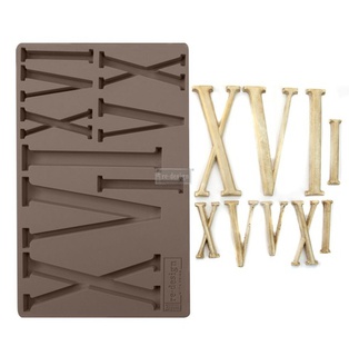 Redesign Décor Moulds - Numerals - 1 pc, 12,7 cm x 20,32 cm, 8 mm thickness