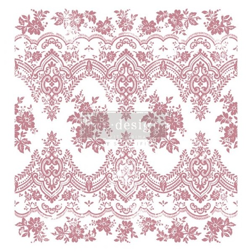 [655350649289] Redesign Decor Clear-Cling Stamps - Vintage Wallpaper - 30,48 cm x 30,48 cm