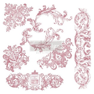 Redesign Decor Clear-Cling Stamps - Chateau De Saverne - 30,48 cm x 30,48 cm