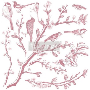 Redesign Decor Clear-Cling Stamps - Springtime - 30,48 cm x 30,48 cm