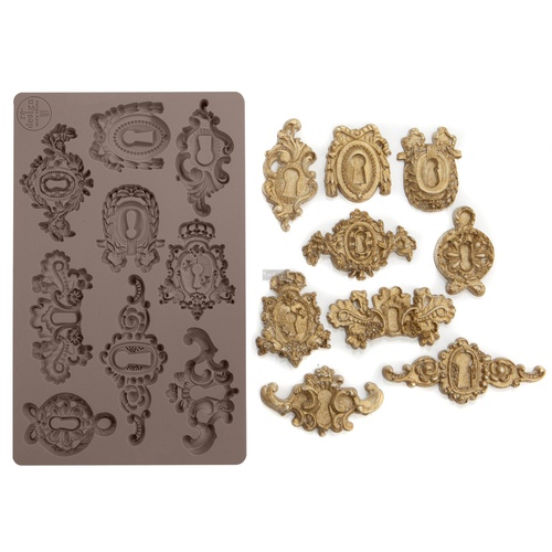 [655350641016] Redesign Décor Moulds® -Grandeur Keyholes 5&quot;x 8&quot; 8 mm thickness