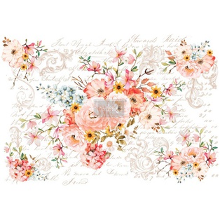 Redesign Décor Transfers® - Rose Celebration 111,76 cm x 76,20 cm - 6 sheets